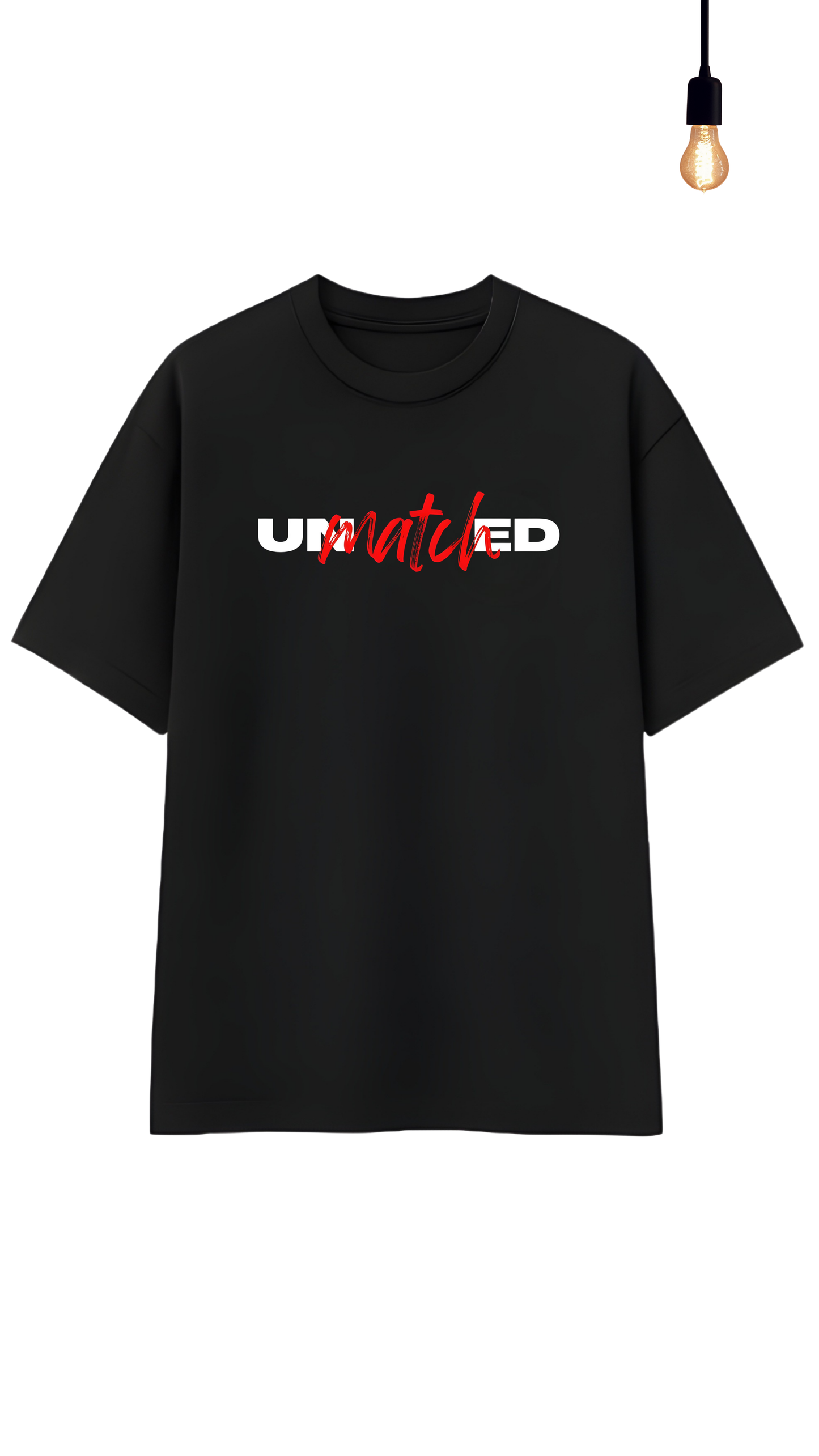 DARKWYN Originals Relaxed Fit Drop Shoulder “Unmatched / Never Stop Dreaming” Graphic Tee