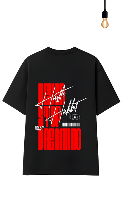 DARKWYN Originals Relaxed Fit Drop Shoulder “Unmatched / Never Stop Dreaming” Graphic Tee