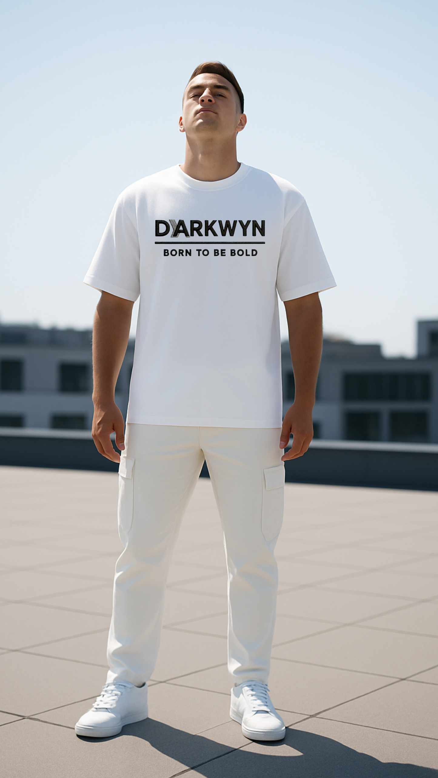 “New York City Street Style” Graphic Relaxed Fit Drop Shoulder Tee-DARKWYN Originals
