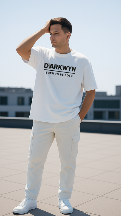 “New York City Street Style” Graphic Relaxed Fit Drop Shoulder Tee-DARKWYN Originals
